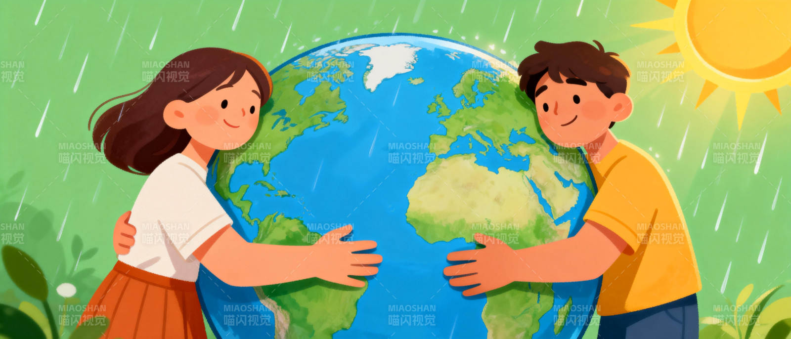守护地球 共筑绿色家园图片