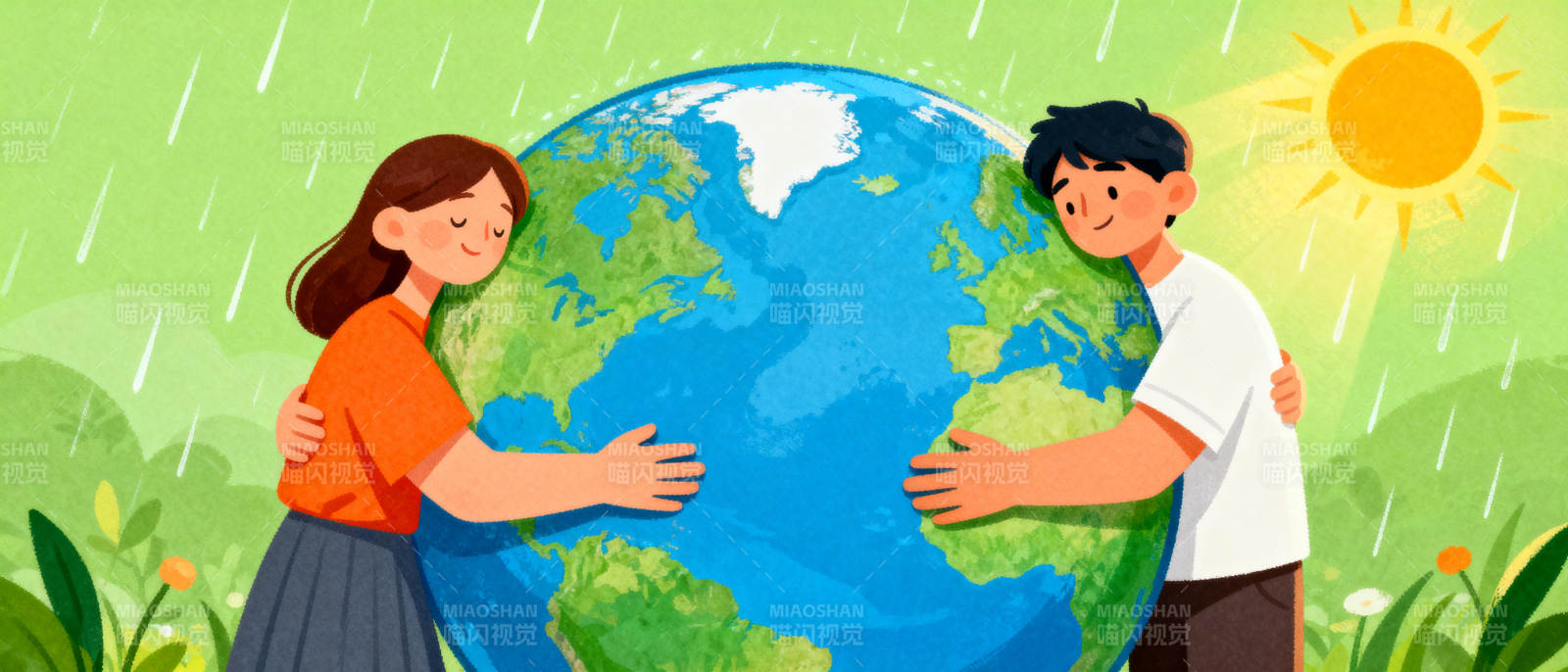 守护地球 共护家园图片
