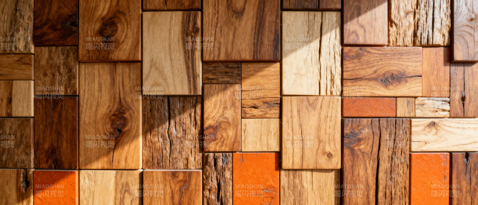 木纹拼接艺术图片