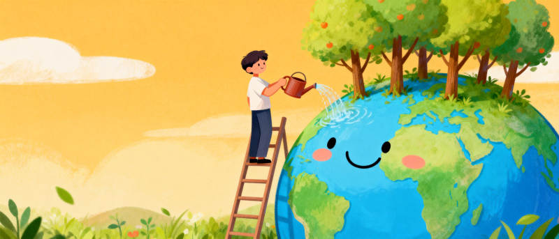 守护地球 从我做起图片