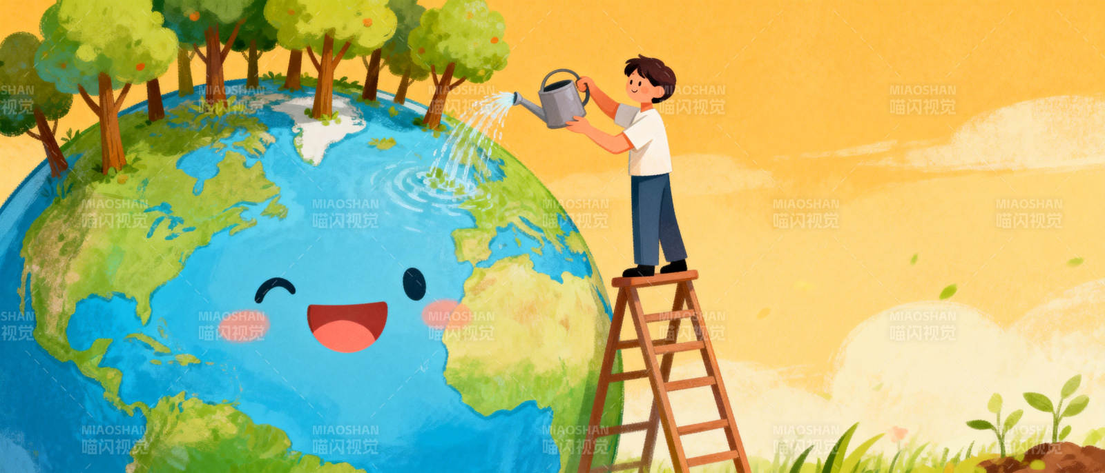 守护地球 从我做起图片