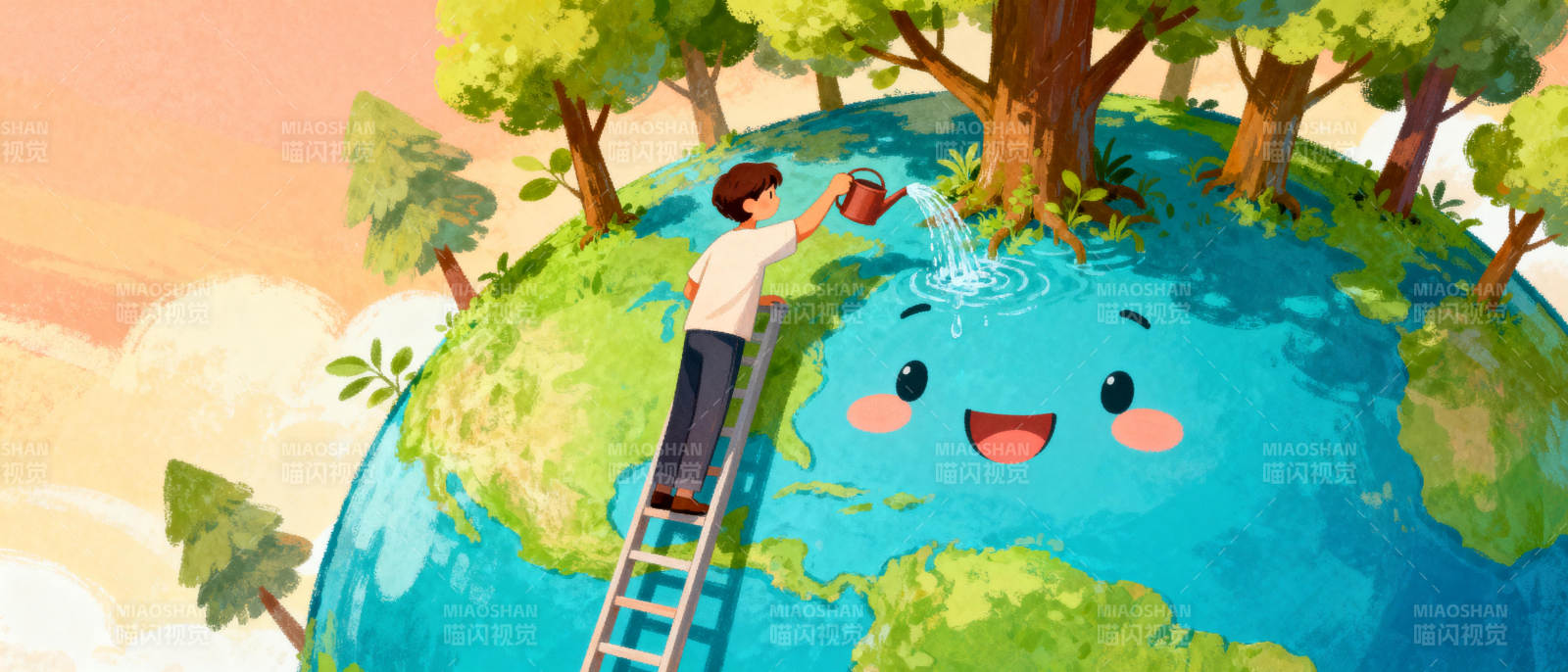 守护地球 从我做起图片