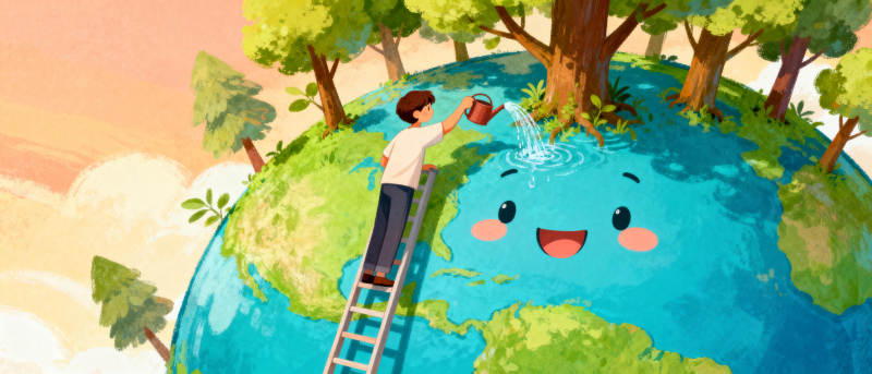 守护地球 从我做起图片