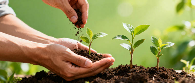 种下希望 守护绿色图片