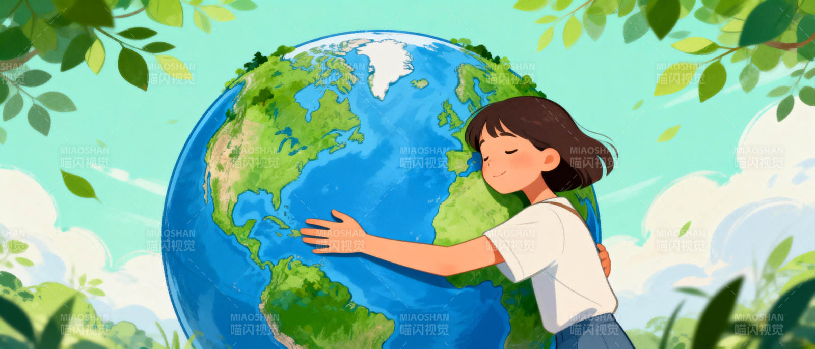 拥抱地球 守护绿色图片
