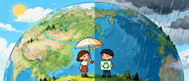 地球气候变迁图片