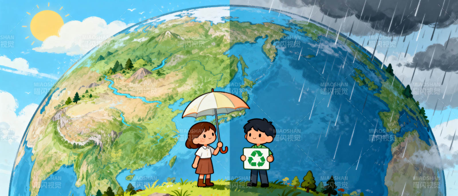 地球气候变迁图片