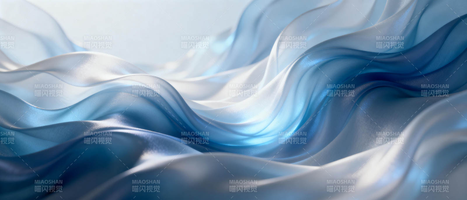 流光溢彩的波浪图片