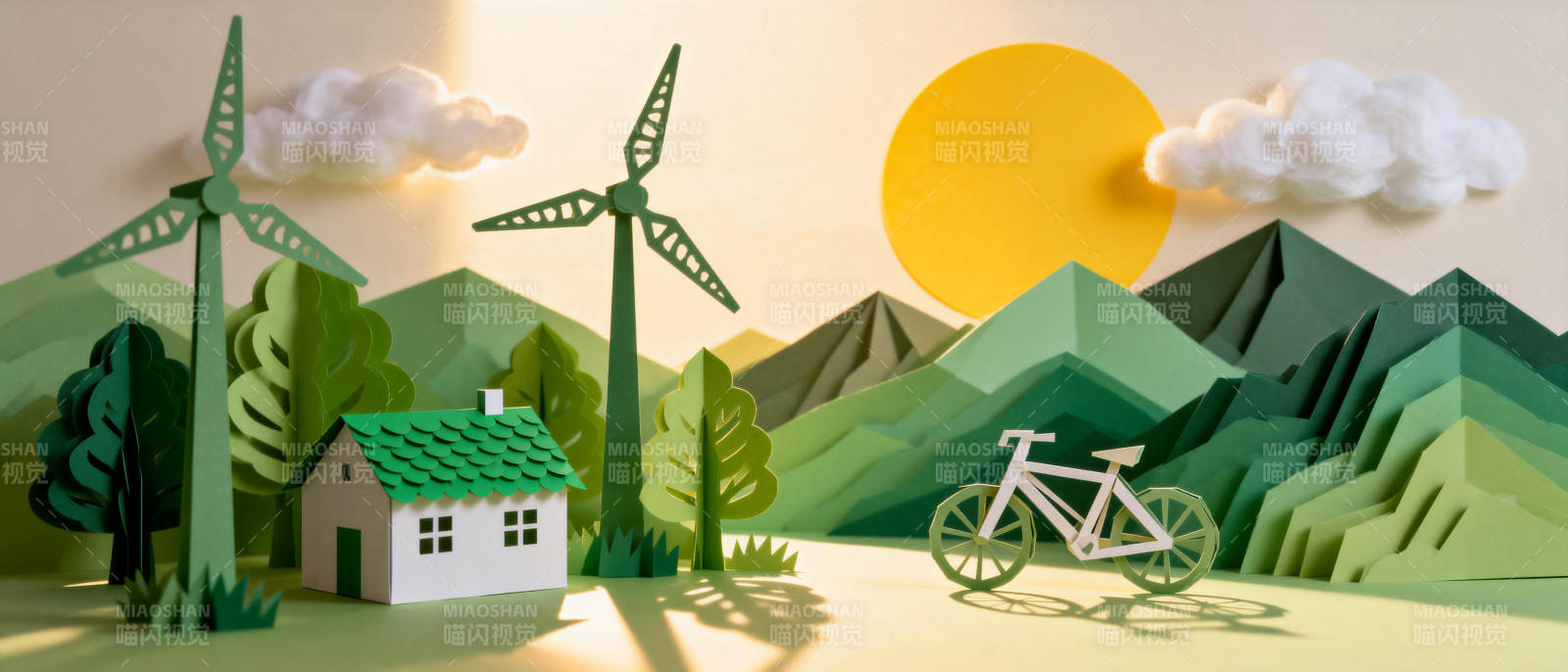 绿色能源生活图片