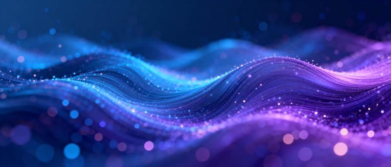 梦幻波光流动图片