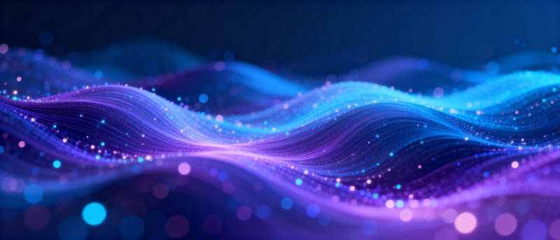 梦幻波光流动图片