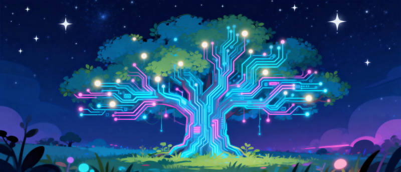 科技之树图片