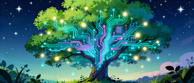 科技之树图片