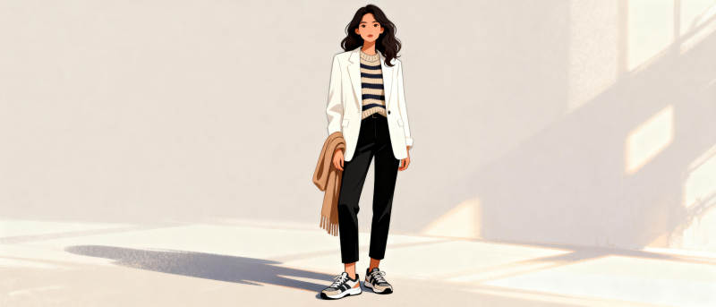 时尚街拍穿搭图片