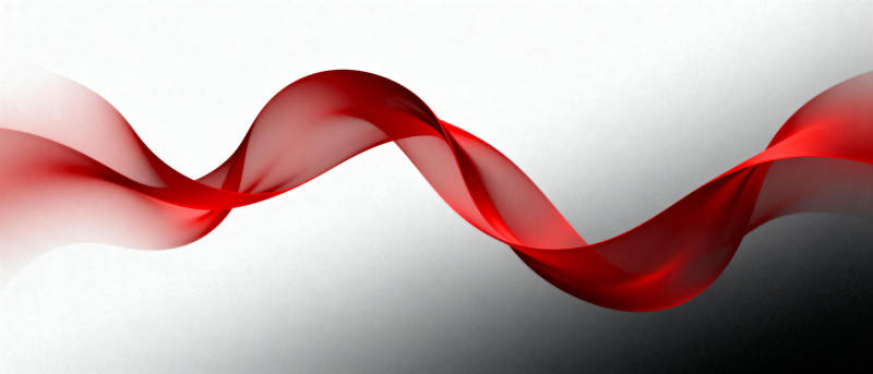 红色波浪线条图片