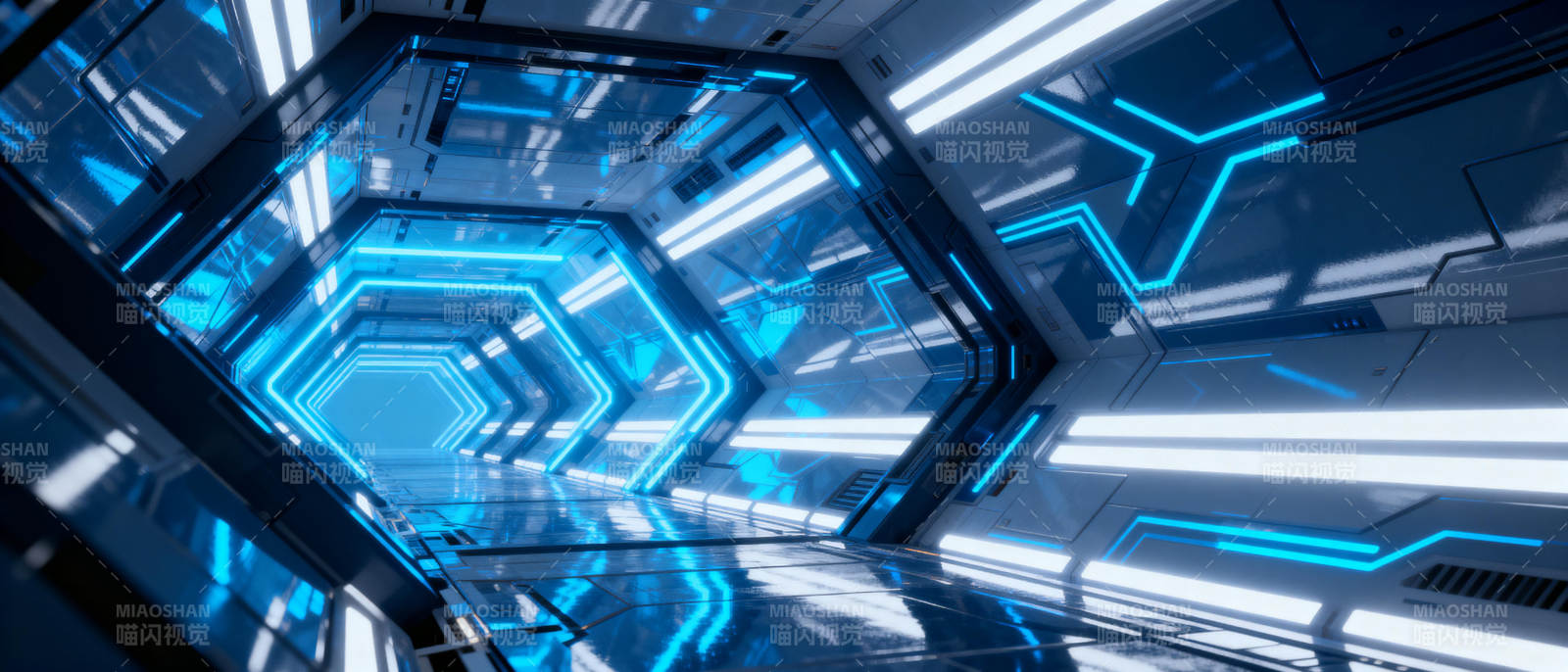 未来科技走廊图片