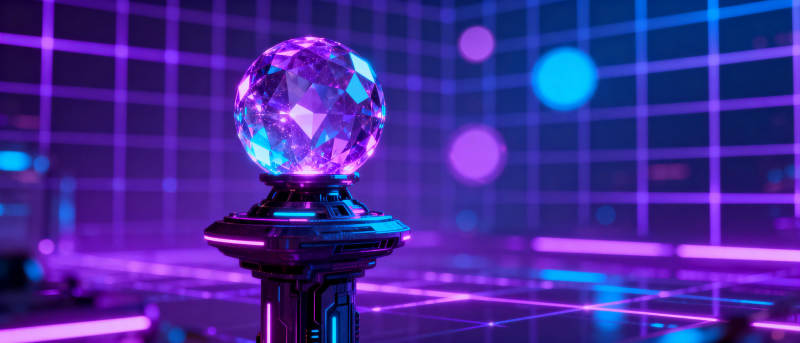 炫彩水晶球图片