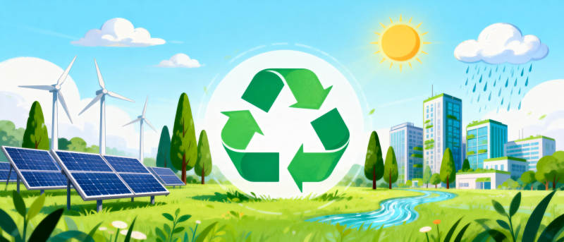 绿色能源未来城图片