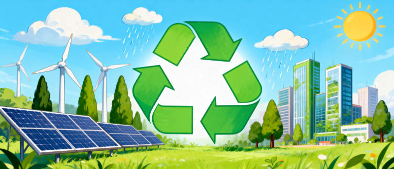 绿色能源未来城图片