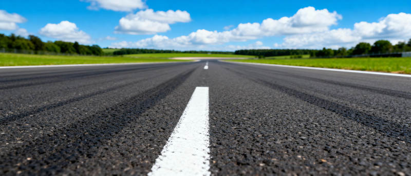 笔直公路延伸远方图片