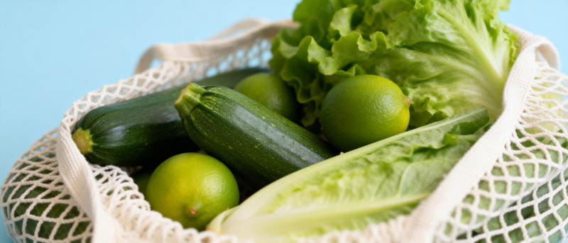 新鲜蔬果袋装图片