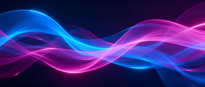 霓虹波浪图片
