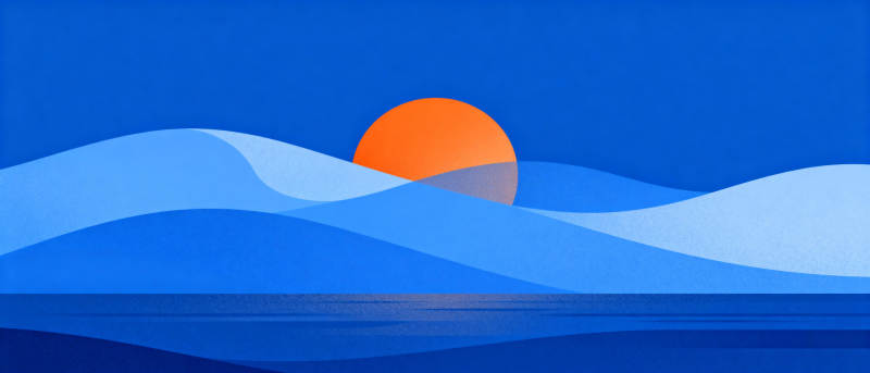 日出海平线图片