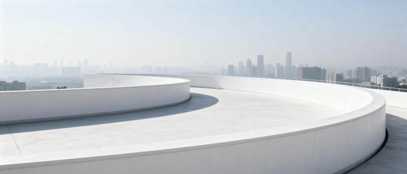 城市天际线远景图片