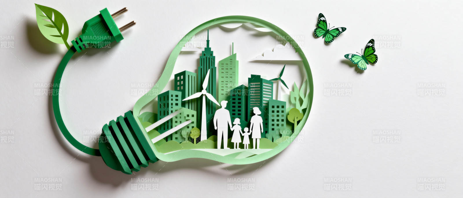 绿色能源城市图片