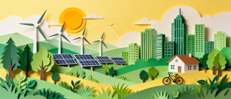 绿色能源城市图片