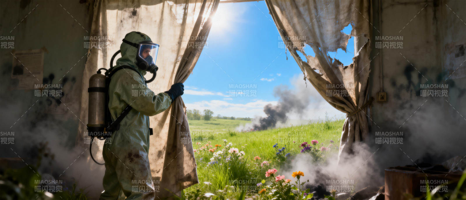 防护者探秘废墟图片