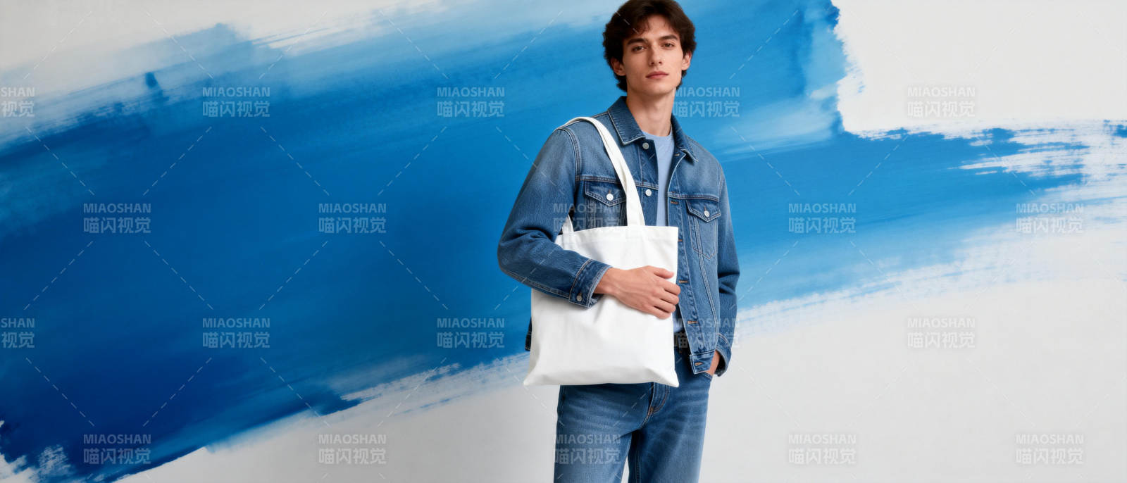 蓝调时尚 简约出行图片