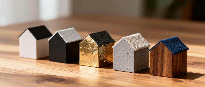 五彩小屋模型图片