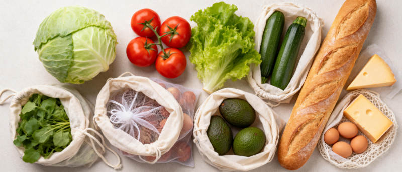 新鲜食材拼盘图片