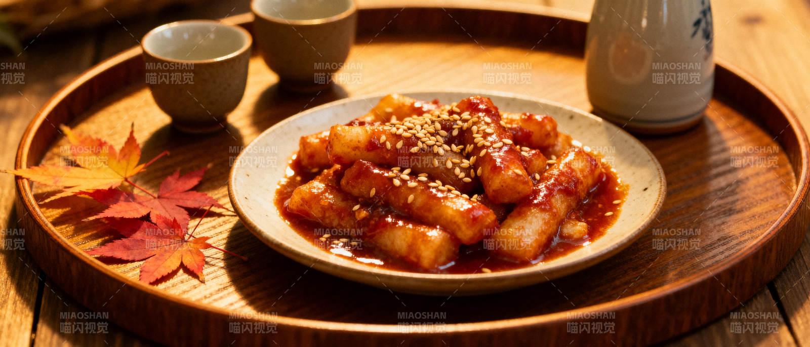 韩式辣炒年糕图片