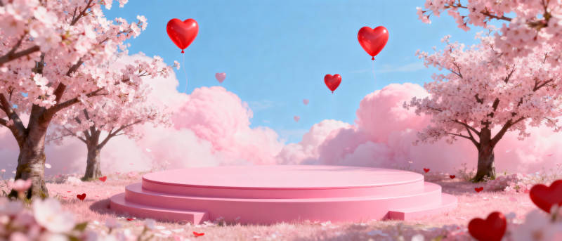 樱花心语浪漫春景图片