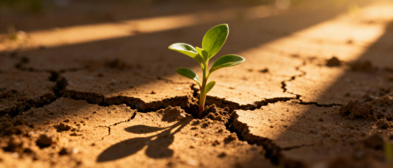 希望之苗破土而出图片