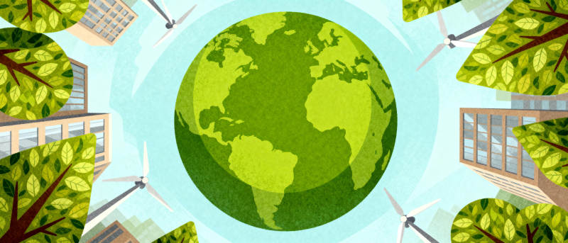 绿色地球 生态未来图片