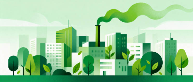 绿色城市 环保未来图片