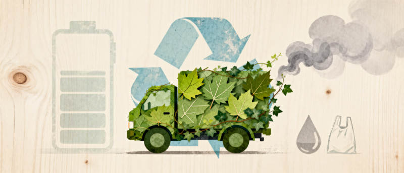 绿色运输 环保出行图片