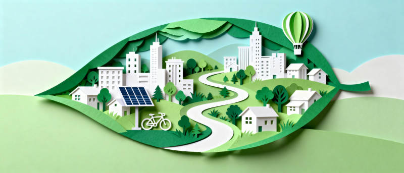 绿色城市 生态家园图片