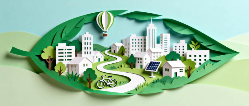 绿色城市 生态家园图片