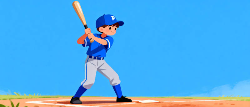 棒球少年挥棒瞬间图片