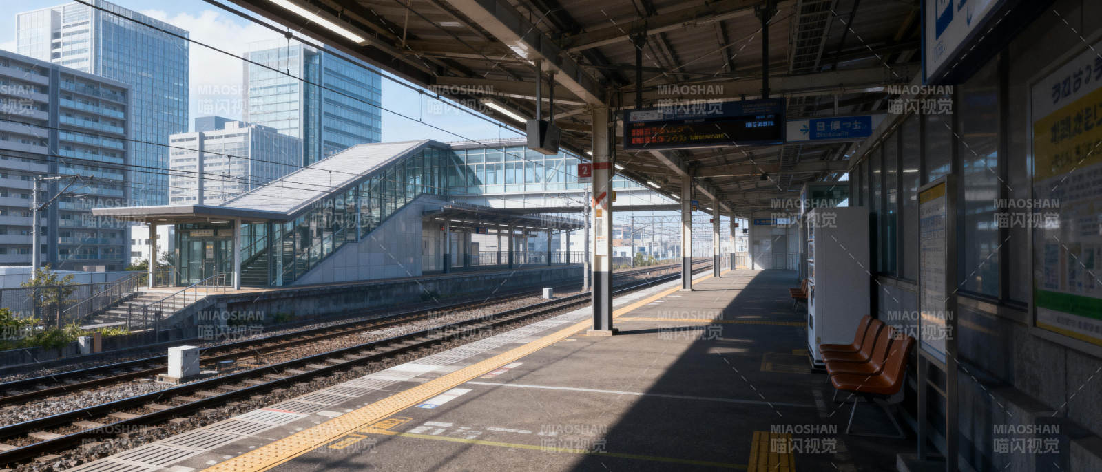 城市车站静景图片