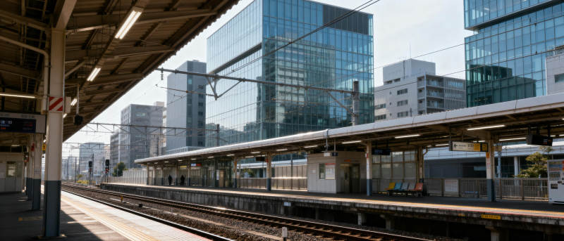 城市车站风光图片