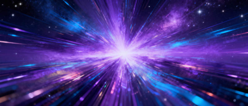 星河璀璨 光速穿梭图片