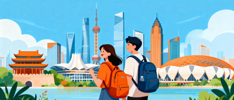 城市风光游图片