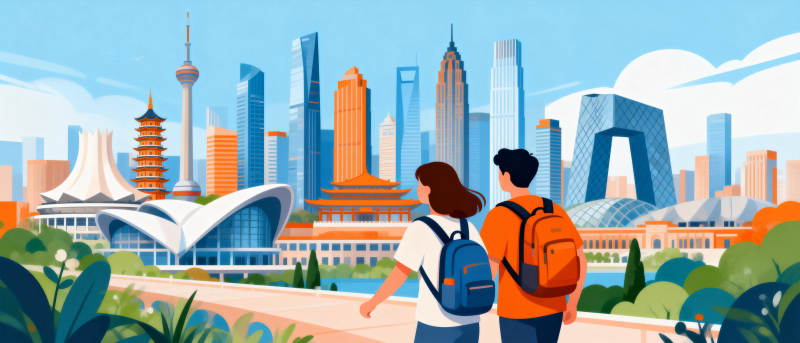 城市风光游图片