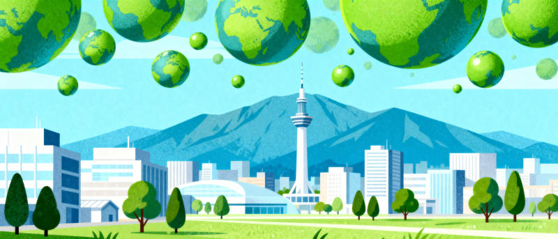 绿色星球城市梦图片