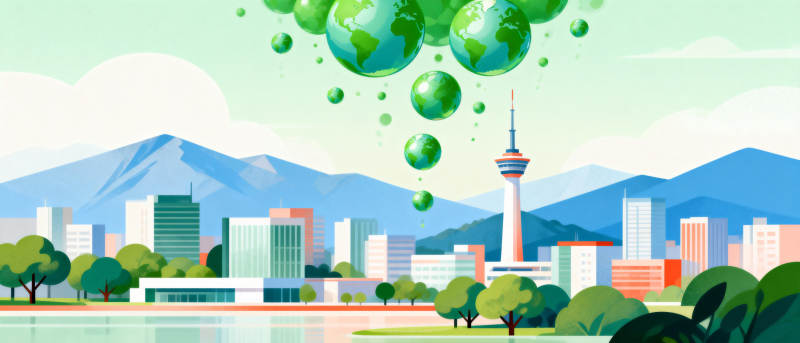 绿色城市 生态未来图片